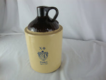Load image into Gallery viewer, 1967 Chi Phi Chakett Fraternity Stoneware Half Gallon Liquor Jug *Empty