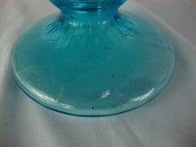 Load image into Gallery viewer, Vintage Aqua Glass One Horn Epergne Table Centerpiece