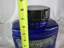Load image into Gallery viewer, 1995 Magic Brand India Ink Ceramic Lidded Canister Jar