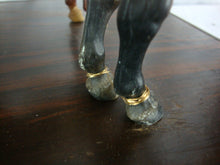 Load image into Gallery viewer, Vintage Breyer Draft Horses with Wagon Table Top Display