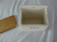 Load image into Gallery viewer, SGK Moriyama Allied Forces Salt Canister with Wood Flip Lid