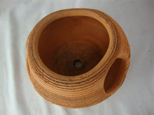 Load image into Gallery viewer, Vintage Craven Pottery Three Hole Clay Strawberry Pot Planter