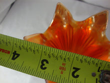 Load image into Gallery viewer, Vintage Marigold Carnival Vertical Ribbed Swung Vase