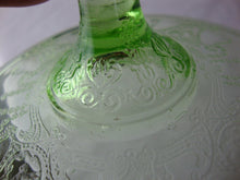 Load image into Gallery viewer, Vintage Anchor Hocking Cameo Uranium Glass Single Candleholder