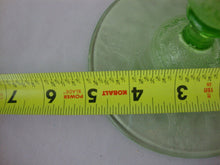 Load image into Gallery viewer, Vintage Anchor Hocking Cameo Uranium Glass Single Candleholder