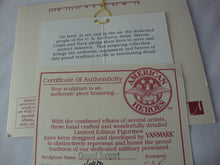 Load image into Gallery viewer, 1999 Vanmark American Hero Ground Support Figurine with COA
