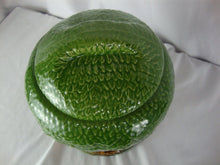 Load image into Gallery viewer, 1981 Keebler Elf Ceramic Tree Cookie Canister Jar with Lid