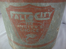 Load image into Gallery viewer, Vintage Falls City The Anglers Choice Floating Minnow Double Bucket