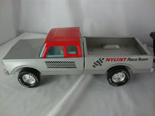 Load image into Gallery viewer, 1970s Nylint Race Team Pressed Steel Pickup Truck with Double Hauler