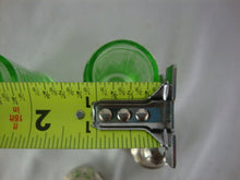 Load image into Gallery viewer, Vintage Federal Glass Madrid Uranium Glass Salt and Pepper Shaker Set