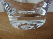 Load image into Gallery viewer, Modern Simon Pearce Signed Clear Glass Chelsea Large Decor Bowl