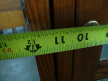 Load image into Gallery viewer, Pulaski Furniture Oak Slide Front 5 Shelf Curio Display Cabinet with Lock/Key