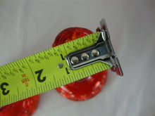 Load image into Gallery viewer, Vintage LE Smith Amberina Moon Stars Candleholders Set of 2