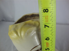 Load image into Gallery viewer, Vintage Unmarked Blonde Hair Red Lips Ceramic Large Head Vase