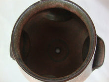Load image into Gallery viewer, Vintage Pottery Brown Pink Speckled Strawberry Pot Planter