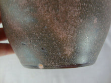 Load image into Gallery viewer, Vintage Pottery Brown Pink Speckled Strawberry Pot Planter