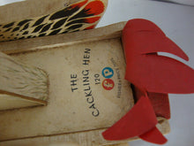 Load image into Gallery viewer, 1950s Fisher Price The Cackling Hen Kids Pull Toy