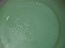 Load image into Gallery viewer, Vintage Fire King Jadeite Swirl Teacup and Saucer Set