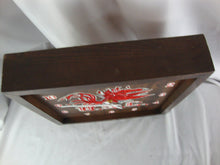 Load image into Gallery viewer, 1970's University of SC Gamecocks Battery Power Wood Wall Clock UNTESTED
