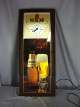 Load image into Gallery viewer, 1979 Michelob Beer Bar Man Cave Electric Lighted Sign Wall Clock