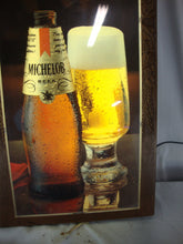 Load image into Gallery viewer, 1979 Michelob Beer Bar Man Cave Electric Lighted Sign Wall Clock