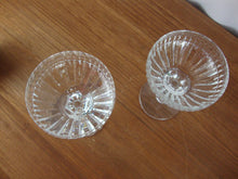 Load image into Gallery viewer, Vintage Atlantis Setubal Cut Crystal Champagne Glasses Set of 2