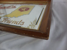 Load image into Gallery viewer, Vintage Stroh's We Proudly Serve To Our Indiana Friends Beer Bar Framed Mirror