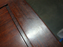 Load image into Gallery viewer, Vintage Asian Style Dark Wood Console TV Stand Table