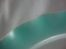 Load image into Gallery viewer, Vintage Hazel Atlas Blue Aqua Crinoline Dinner Plates Set of 2