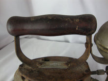 Load image into Gallery viewer, Antique Diamond USA Kerosene Gas Wood Handle Clothes Iron