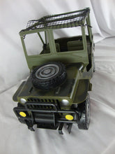Load image into Gallery viewer, MC Toy Plastic GI Joe Style Military Green XLarge 10" Tall Military Jeep