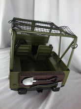 Load image into Gallery viewer, MC Toy Plastic GI Joe Style Military Green XLarge 10" Tall Military Jeep