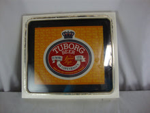 Load image into Gallery viewer, 1970s Tuborg Beer Copenhagen Lighted Beer Man Cave Electric Sign