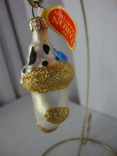 Load image into Gallery viewer, Vintage Taron Collection Poland Dog in Stocking Mercury Glass Christmas Ornament