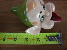 Load image into Gallery viewer, Vintage Pixie Head Ceramic One Slot Ashtray