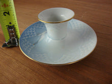 Load image into Gallery viewer, Vintage Bing Grondahl Blue White Seagull Single Candleholder
