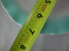 Load image into Gallery viewer, Vintage Hazel Atlas Blue Aqua Crinoline Salad Dessert Plates Set of 2