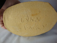 Load image into Gallery viewer, Lynn Bailey Folk Art Potter Mama Pig with Piglets Pottery Table Figurine