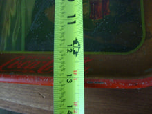 Load image into Gallery viewer, 1936 Drink Coca Cola Woman in White Gown Metal Serving Hostess Tray