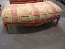 Load image into Gallery viewer, Louis XV Style Peach Yellow Oversized Chair & Half with Ottoman