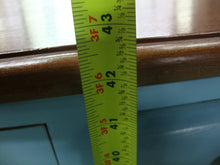 Load image into Gallery viewer, Vintage Sky Blue Painted 7 Drawer Bun Foot Dresser