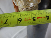 Load image into Gallery viewer, Marvin Bailey SC Potter Signed Folk Art Pottery Dark Woman in Dress with Two Face Jugs in Hands Jug