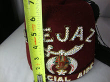 Load image into Gallery viewer, Vintge Hejaz Special Aide Fex with Jewels and Pins and Hat Box