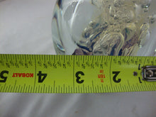 Load image into Gallery viewer, 1996 Robert Eickholt Signed Art Glass Egg Bubble Chaos Paperweight