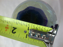 Load image into Gallery viewer, 1996 Robert Eickholt Signed Art Glass Blue Sea Anemone Paperweight