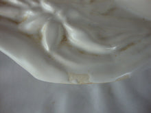 Load image into Gallery viewer, Vintage Hull USA Cream Ceramic Double Swan Indoor Planter