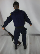 Load image into Gallery viewer, 2000 21st Century 1/6 Police Officer Rifle Hat Tactical Vest Toy Figurine