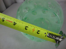 Load image into Gallery viewer, 2003 CC-467 Willow Green Opalescent Fenton Coin Dot Small Ewer Pitcher