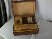 Load image into Gallery viewer, 1970's Deco-Tel Western Electric Landline Executive Telephone in Wood Box *UNTESTED