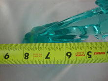 Load image into Gallery viewer, Vintage Fenton F-1635 Aqua Glass Dolphin Figurine
